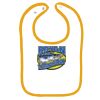 Infant Contrast Trim Terry Bib Thumbnail